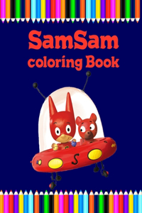SamSam coloring Book