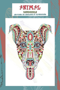 Zendoodle - Crayons de couleur et marqueurs - Animal