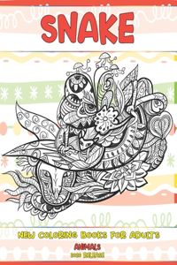 New Coloring Books for Adults 2020 release - Animals - Snake