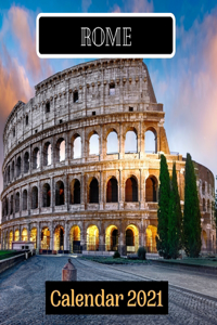 Rome Calendar 2021