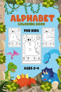 Alphabet Coloring Book for Kids Ages 2-4