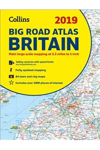 2019 Collins Big Road Atlas Britain