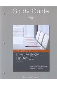 Study Guide for Prinicples of Managerial Finance