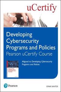 Developing Cybersecurity Programs and Policies Pearson uCertify Course Student Access Card