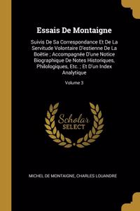 Essais De Montaigne