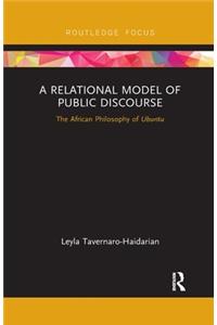 A Relational Model of Public Discourse