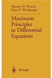 Maximum Principles in Differential Equations