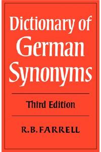 Dictionary of German Synonyms