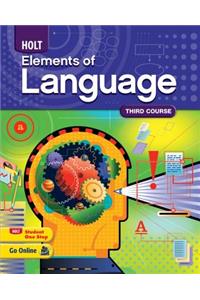Elements of Language Homeschool Package Grade 9 Third Course