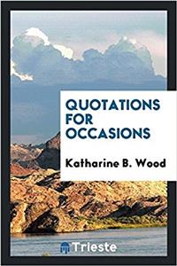 Quotations for occasions