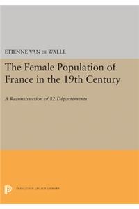 Female Population of France in the 19th Century