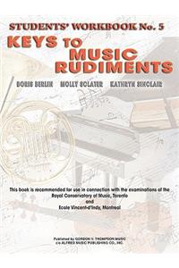 Keys to Music Rudiments