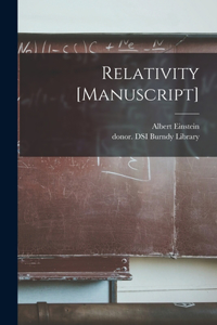 Relativity [manuscript]