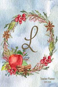 Teacher Planner 2019 - 2020 L