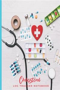 Cholesterol Log Tracker Notebook