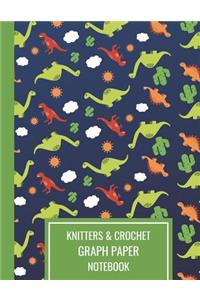 Knitters & Crochet Graph Paper Notebook