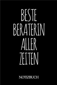 Beste Beraterin Aller Zeiten Notizbuch