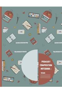Primary composition notebook