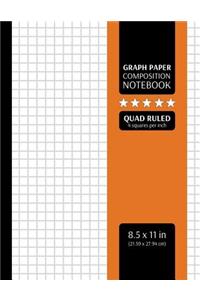 Graph Paper Composition Notebook