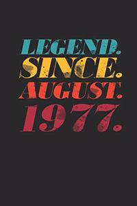 Legend Since August 1977