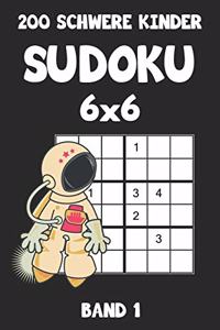 200 Schwere Kinder Sudoku 6x6 Band 1
