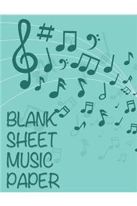 Blank Sheet Music Paper