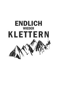 Endlich wieder Klettern
