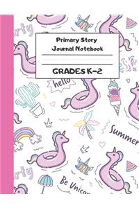 Primary Story Journal Notebook Grades K-2