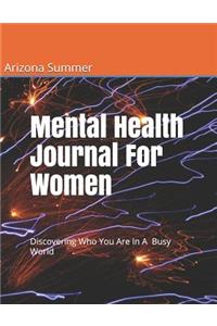Mental Health Journal For Women