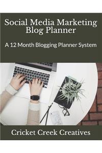 Social Media Marketing Blog Planner
