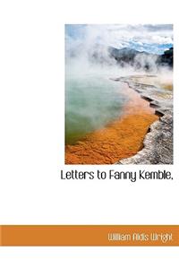 Letters to Fanny Kemble,