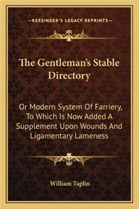 The Gentleman's Stable Directory