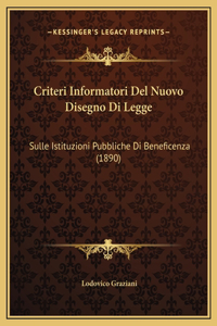 Criteri Informatori Del Nuovo Disegno Di Legge