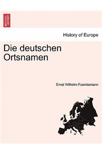 Die Deutschen Ortsnamen
