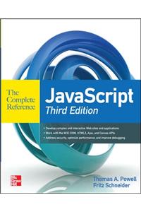JavaScript, 3/e; The Complete Reference
