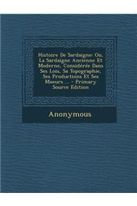 Histoire de Sardaigne