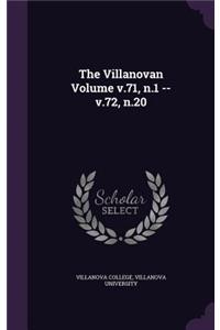 Villanovan Volume v.71, n.1 -- v.72, n.20