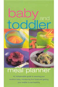 Baby and Toddler Meal Planner