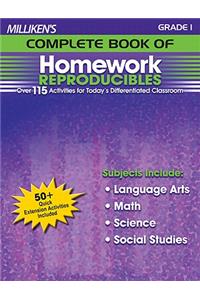 Milliken's Complete Book of Homework Reproducibles - Grade 1