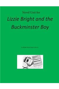 Novel Unit for Lizzie Bright and the Buckminster Boy