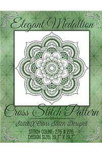 Elegant Medallion Cross Stitch Pattern