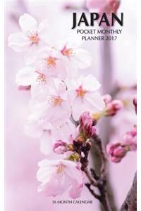 Japan Pocket Monthly Planner 2017