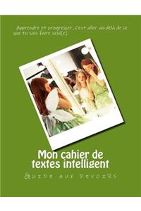 Mon cahier de textes intelligent