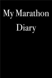 My Marathon Diary