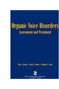 Organic Voice Disorders