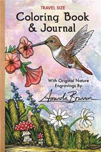 Travel Size Coloring Book & Journal