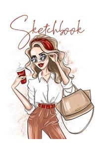 Sketchbook- Notebook for Drawing, Writing, Painting, Sketching, Doodling- 200 Pages, 8.5x11 High Premium White Paper