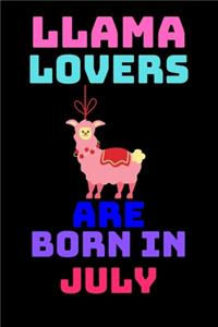 llama lovers are born in July