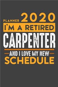 Planner 2020 for retired CARPENTER