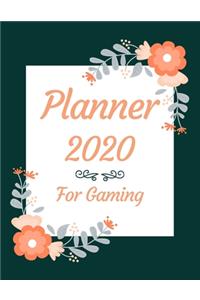 Planner 2020 for gaming